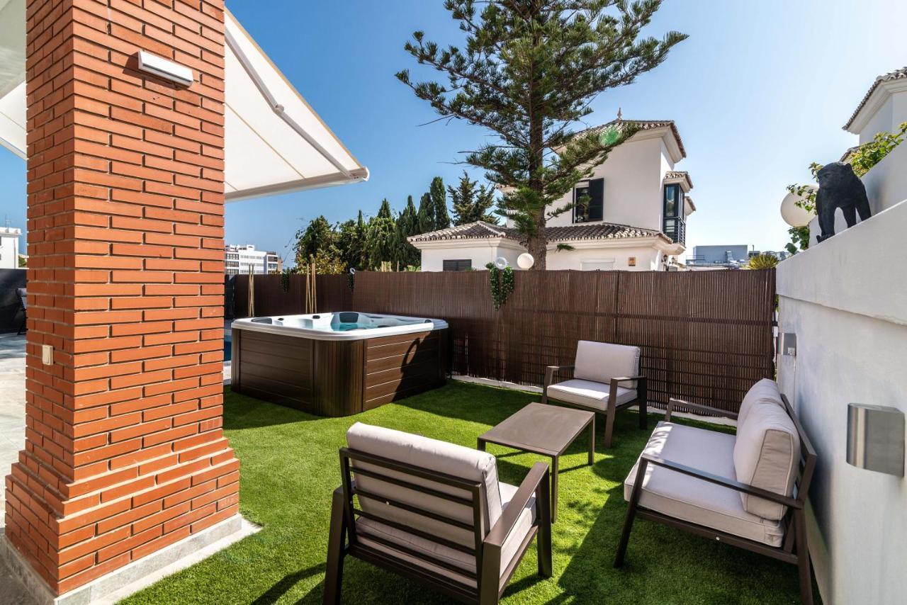 The Jungle Villa - 4Bdr Private Pool/Jacuzzi/Bbq Benalmádena Εξωτερικό φωτογραφία